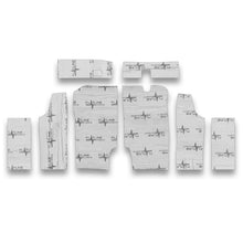 Load image into Gallery viewer, FLATLINE BARRIERS TABZ6015 - 71-73 Ford Mustang Coupe Trunk Insulation Kit image