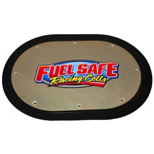 FUEL SAFE CP6X10 - .063 Aluminum Cover Plate w/Nut Insert image