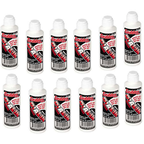 GEDDEX 91612 - Dial-In Window Marker White Case 12x3oz Bottle image