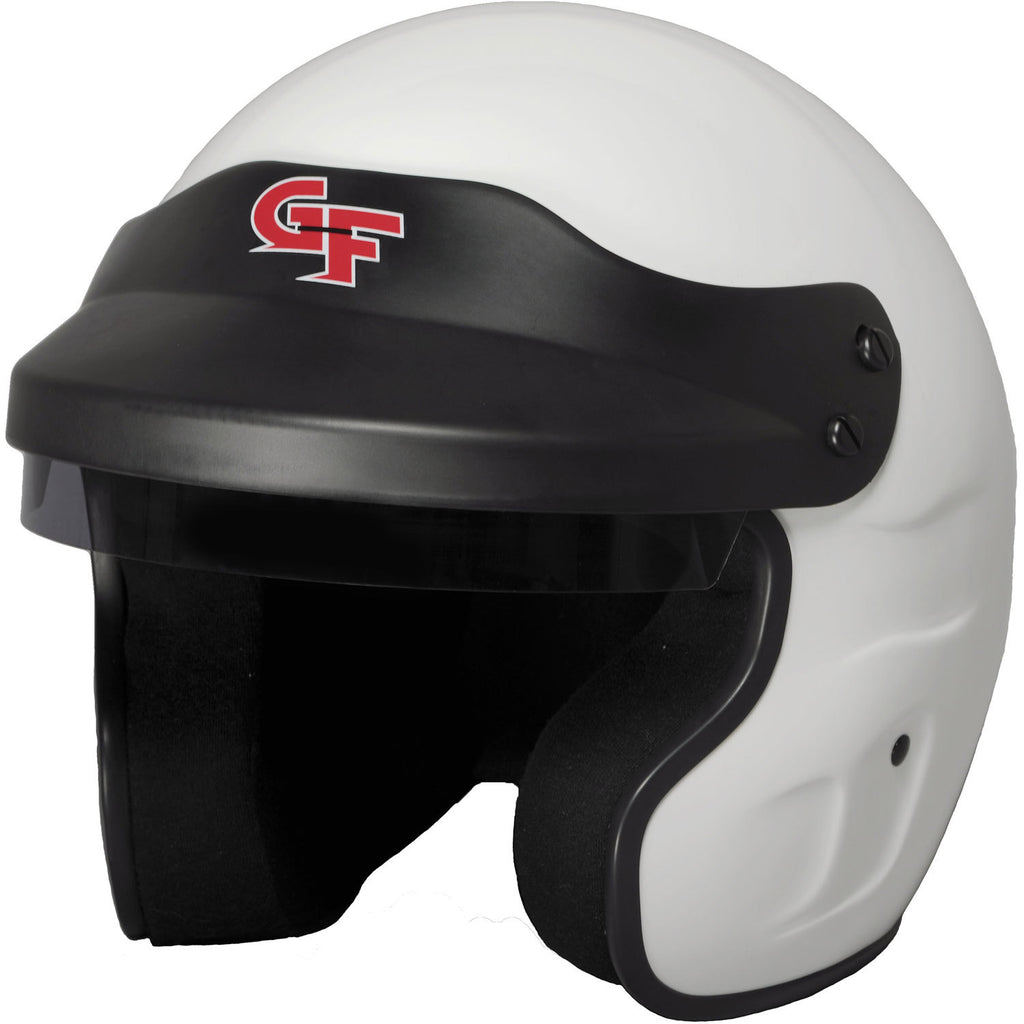 G-FORCE 13002LRGWH - Helmet GF1 Open Large White SA2020 image