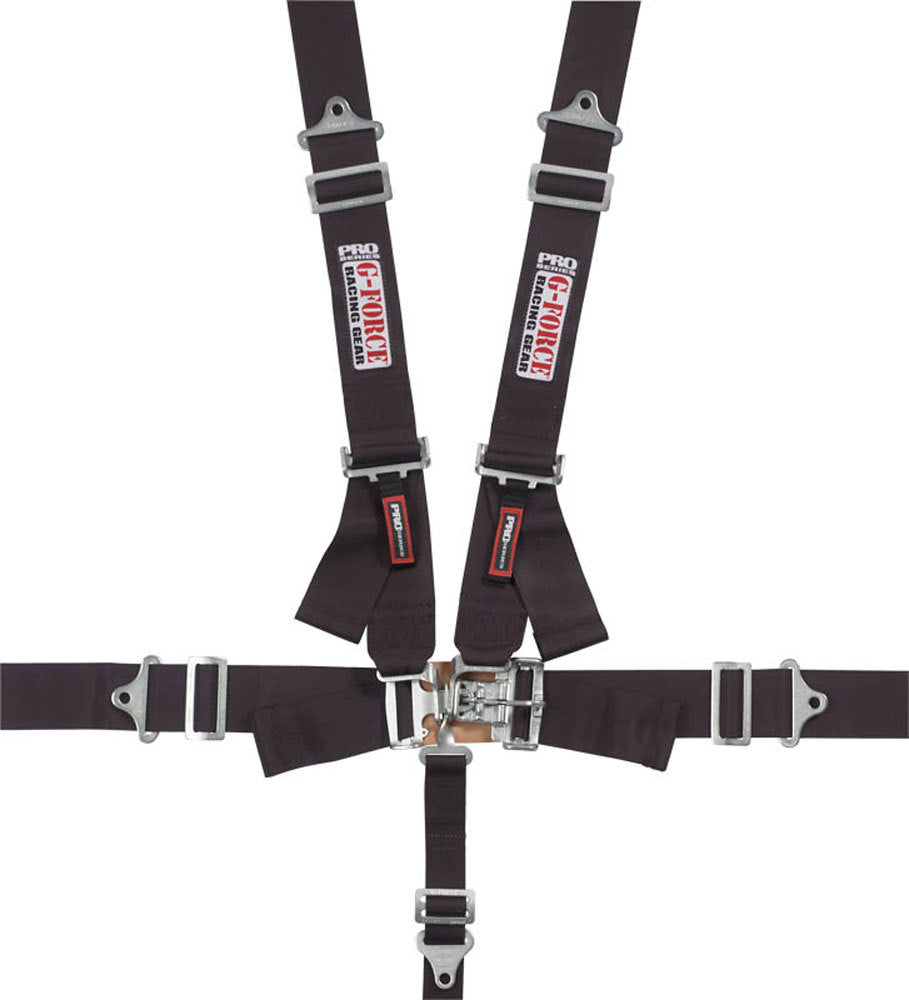 G-FORCE 6000BK - Indivd. Shoulder Harness Pull-Down Blk Pro Series image