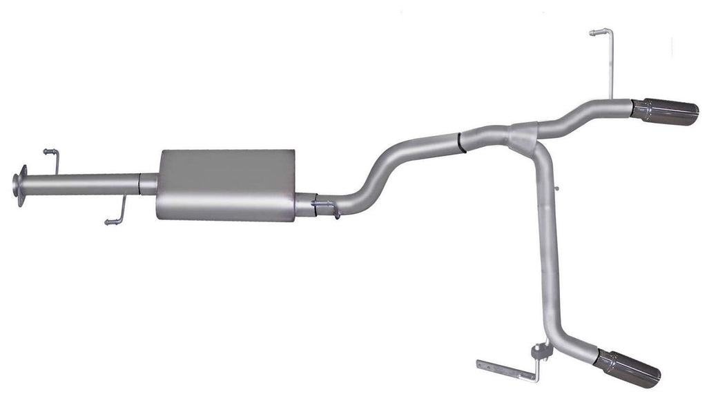GIBSON EXHAUST 18808 - Cat-Back Dual Split Exha ust System  Aluminized image