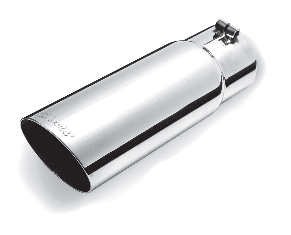 GIBSON EXHAUST 500392 - Stainless Single Wall An gle Exhaust Tip image