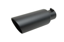 Load image into Gallery viewer, GIBSON EXHAUST 500637-B - Black Ceramic Double Wal led Angle Exhaust Tip image