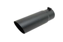 Load image into Gallery viewer, GIBSON EXHAUST 500638-B - Black Ceramic Single Wal l Angle Exhaust Tip image