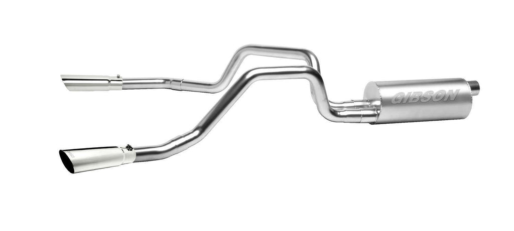 GIBSON EXHAUST 5560 - Cat-Back Dual Split Exha ust System  Aluminized image