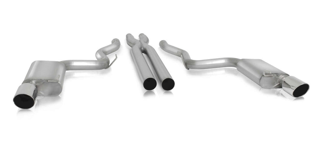 GIBSON EXHAUST 619013 - Cat Back Exhaust 15-16 Mustang 5.0L Dual Split image