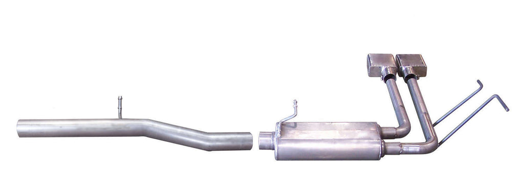 GIBSON EXHAUST 65639 - Cat-Back Super Truck Exh aust System  Stainless image