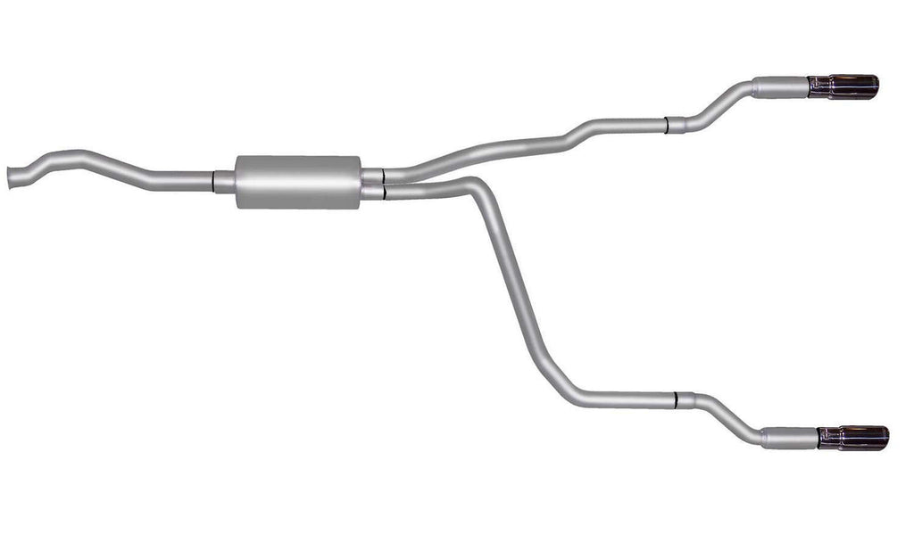 GIBSON EXHAUST 9508 - Cat-Back Dual Split Exha ust System  Aluminized image