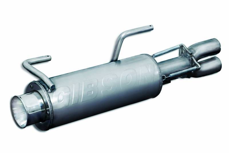 GIBSON EXHAUST 99002 - Kawasaki UTV Single Exha ust  Stainless image