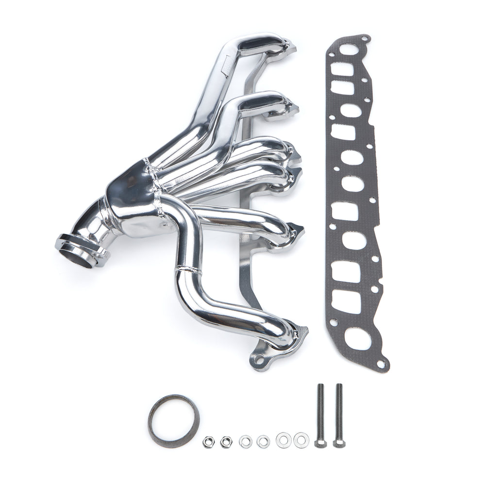 GIBSON EXHAUST GP400S-C - Header Jeep 4.0 Silver Ceramic Coated Shorty image