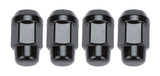 4 Lugnuts Acorn Bulge 1/2 Black