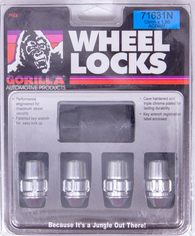 GORILLA 71641N - Wheel Lock 14MM x 1.50 Conical (4) image