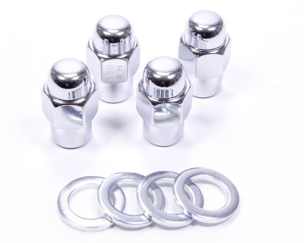 GORILLA 73187B - Lug Nuts 1/2in Standard Mag Chrome 4pk image