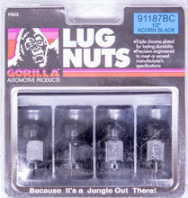 Load image into Gallery viewer, GORILLA 91187BC - 4 Lug Nuts 1/2in Acorn Bulge Seat image