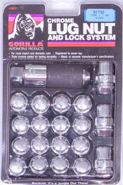 GORILLA 91743 - Lug Nut and Lock System 14mmx1.50 Acorn Bulge image