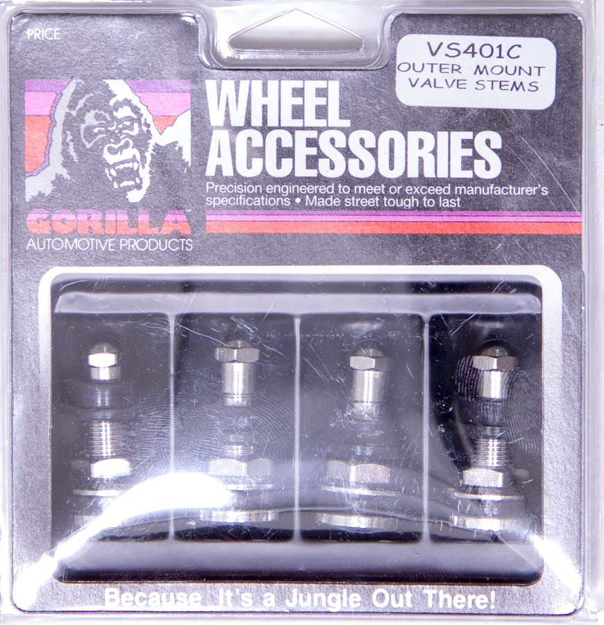 GORILLA VS401-C - Outer Mount Valve Stems 4 pack image