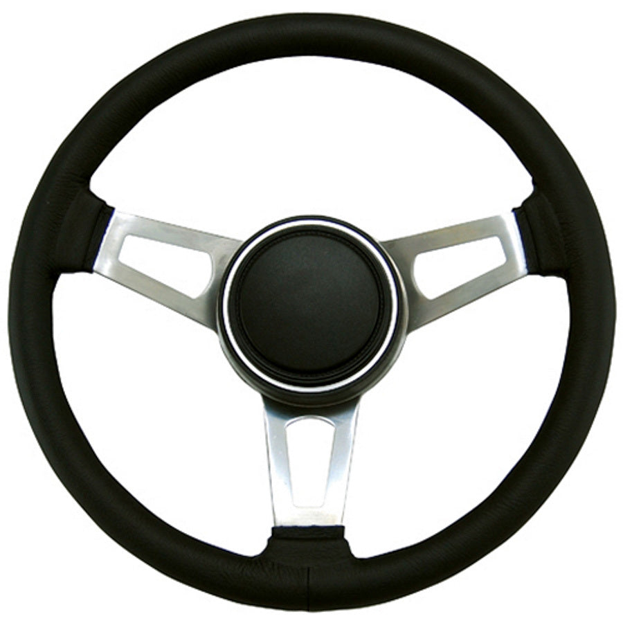 GRANT 1004 - Classic Steering Wheel Black Leather image