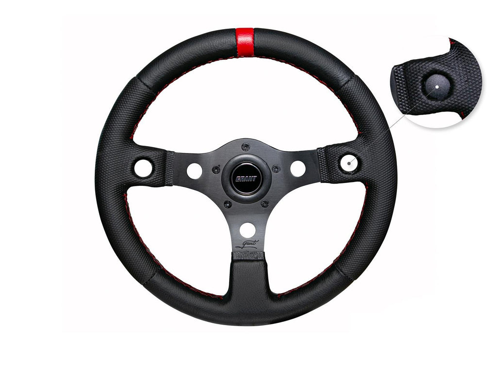 GRANT 1079 - Racing Steering Wheel Red Top Marker image