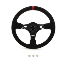 Load image into Gallery viewer, GRANT 1081 - 13in Red Stripe Race Steering Wheel Suede image