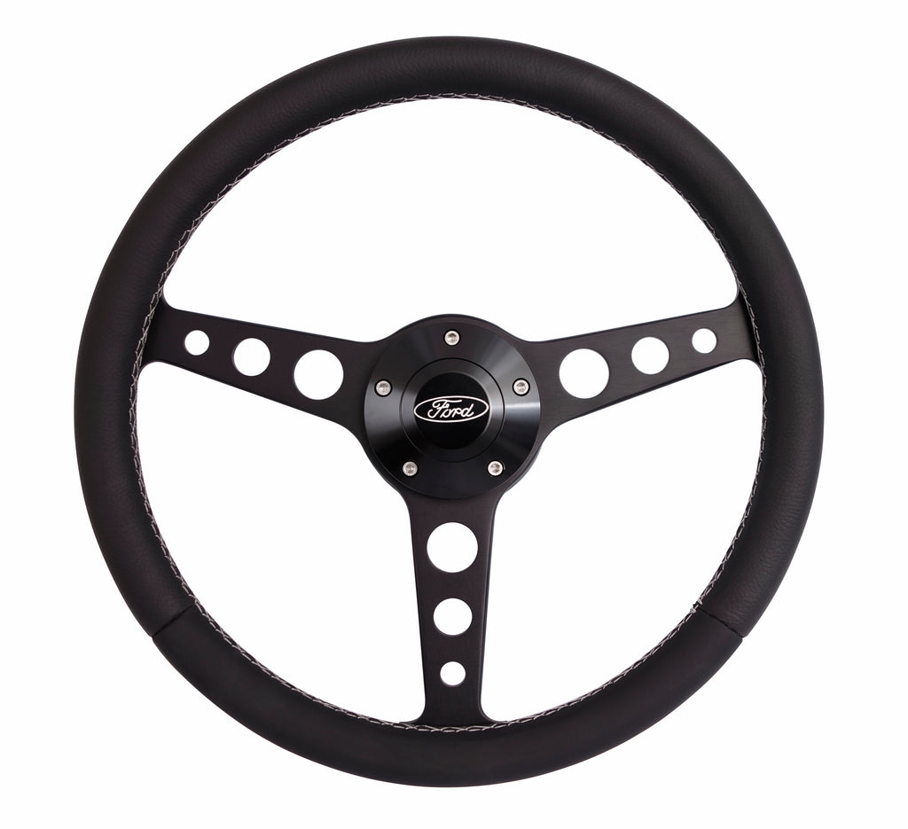 GRANT 1927 - Classic Series Blk Wheel Ford Logo/Install Kit image