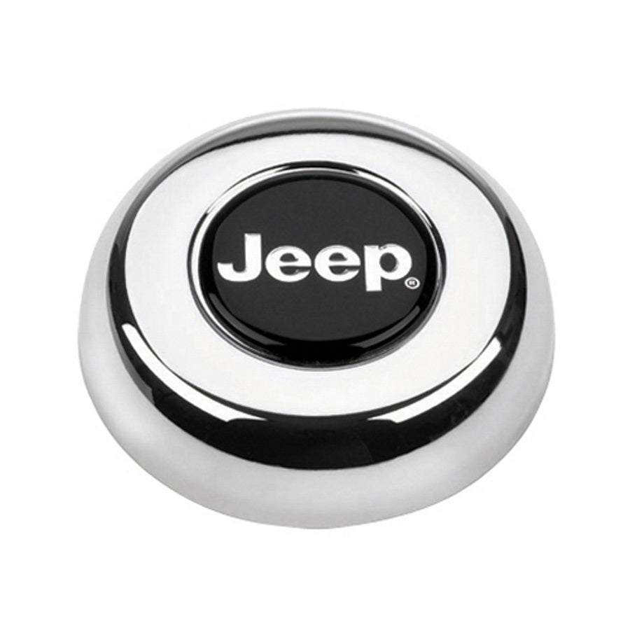 GRANT 5695 - Chrome Horn Button-Jeep  image