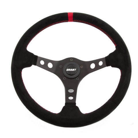 GRANT 695 - Suede Racing Steering Wheel w/Center Marker image