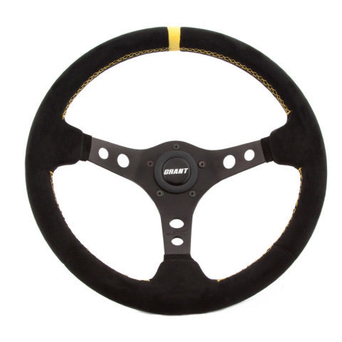 GRANT 697 - Suede Racing Steering Wheel w/Center Marker image