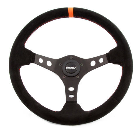 GRANT 699 - Suede Racing Steering Wheel w/Center Marker image