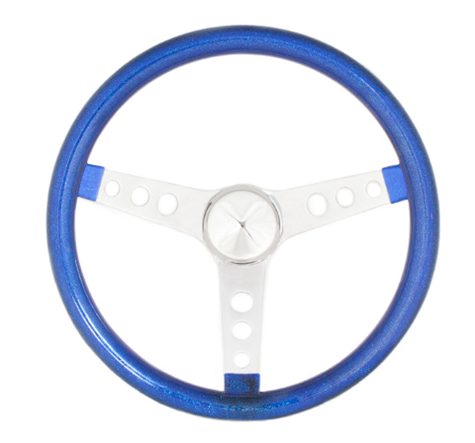 GRANT 8446 - Steering Wheel Mtl Flake Blue/Spoke Chrm 13.5 image