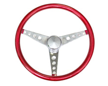 Load image into Gallery viewer, GRANT 8465 - Steering Wheel Mtl Flake Red/Spoke Chrm 15 image