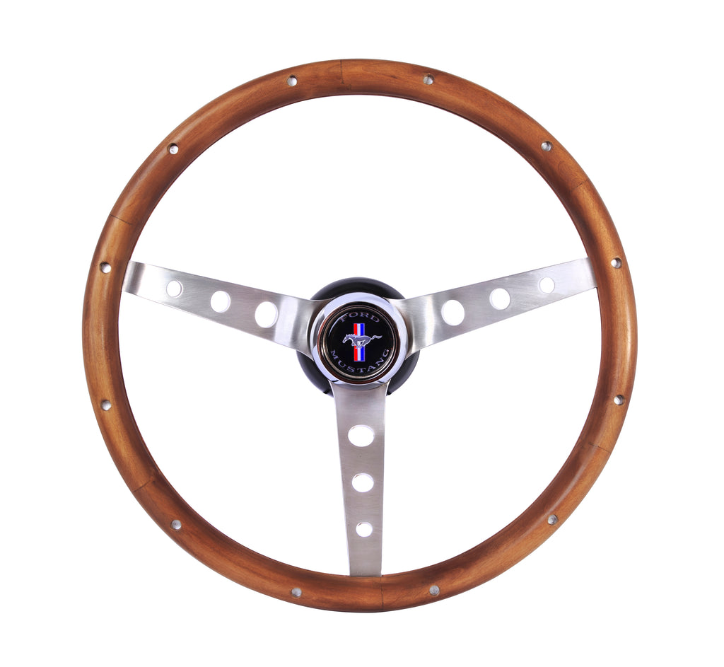 GRANT 966 - 15in Walnut Mustang Wheel image