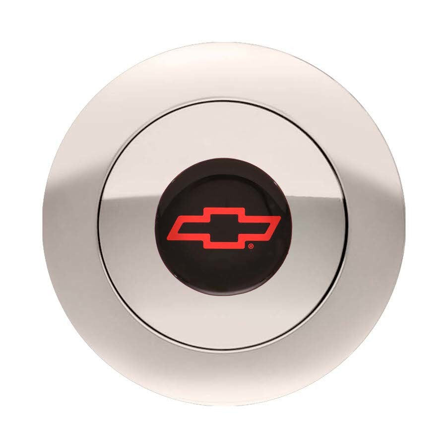 GT PERFORMANCE 11-1162 - GT9 Horn Button Chevy Bow Tie Red image