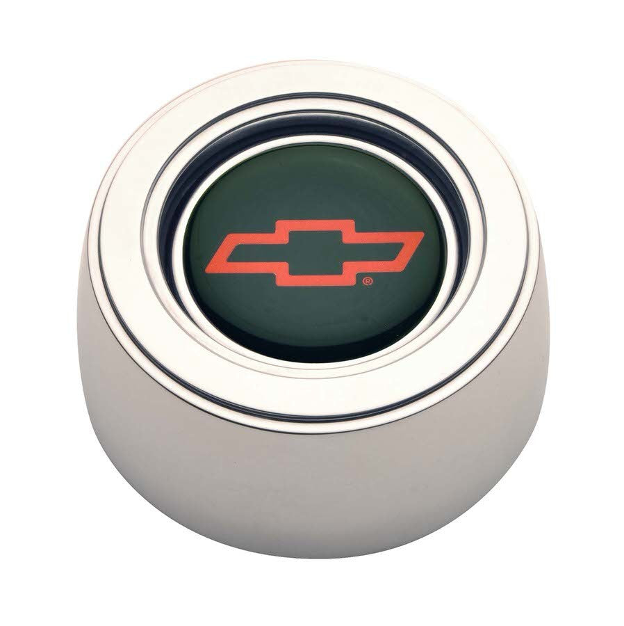 GT PERFORMANCE 11-1522 - GT3 Horn Button Chevy Red Bow-Tie Hi-Ris image