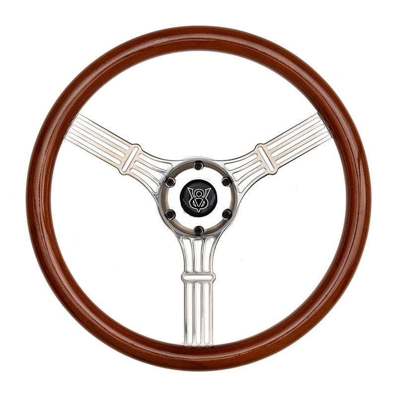 GT PERFORMANCE 21-5647 - GT3 Retro Gasser Steerin g Wheel Bajo Style image