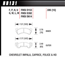 Load image into Gallery viewer, HAWK BRAKE HB131M595 - Full Size GM Magnum-Blk  image