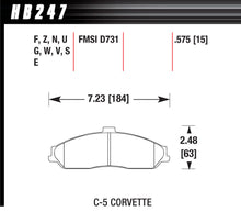 Load image into Gallery viewer, HAWK BRAKE HB247F575 - Performance Street Brake Pads (4) image