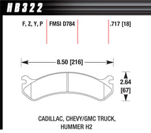 Load image into Gallery viewer, HAWK BRAKE HB322P717 - Performance Street Brake Pads (4) image