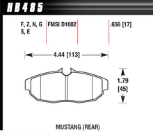 Load image into Gallery viewer, HAWK BRAKE HB485F656 - Performance Street Brake Pads (4) image