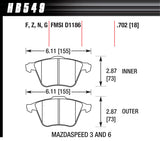Performance Street Brake Pads (4)