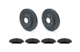 HAWK BRAKE HKC4403.561F - Brake Rotor & Pad Kit Front GM image