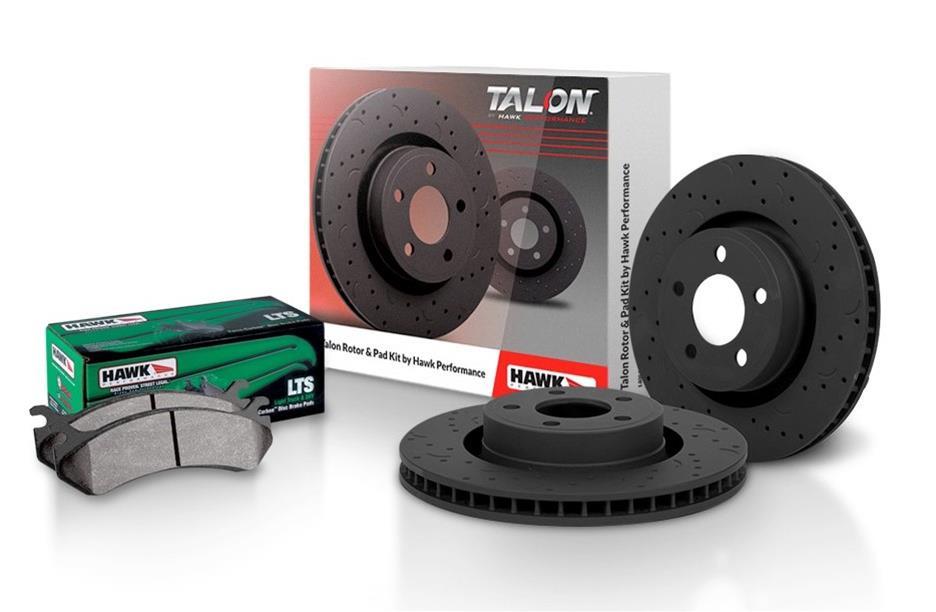 HAWK BRAKE HKC4403.561Y - Rotors and Pad Kit Front - Chevy 1500 08-13 image