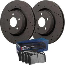 Load image into Gallery viewer, HAWK BRAKE HKC4406.568F - Brake Rotor &amp; Pad Kit Rear GM image
