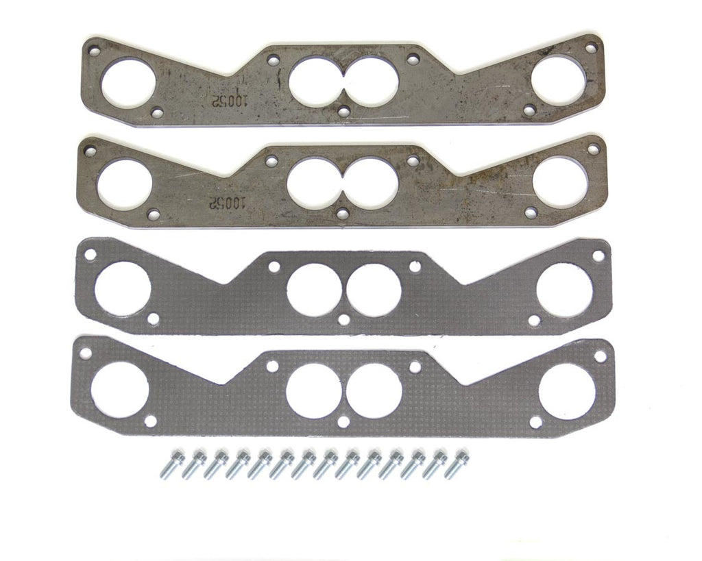 HEDMAN 10052 - SB Chevy 1.875in Flanges Round Port Outer Flange image