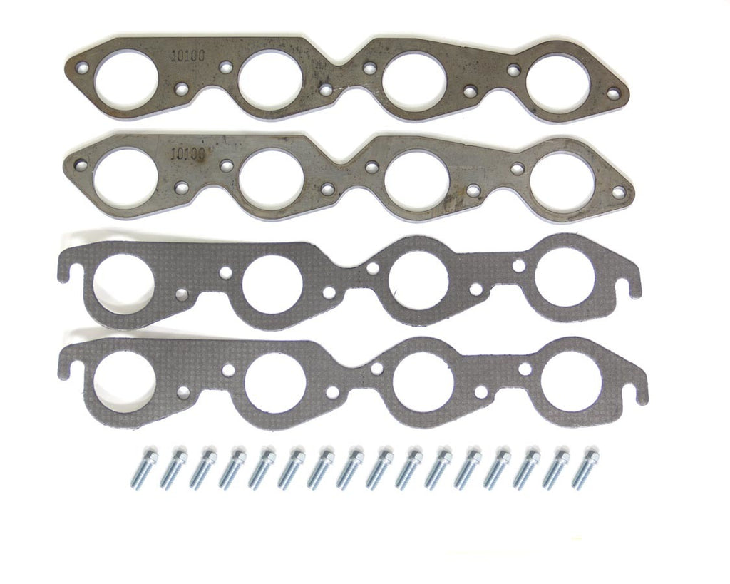 HEDMAN 10100 - BB Chevy 2.125in Flanges Round Port image
