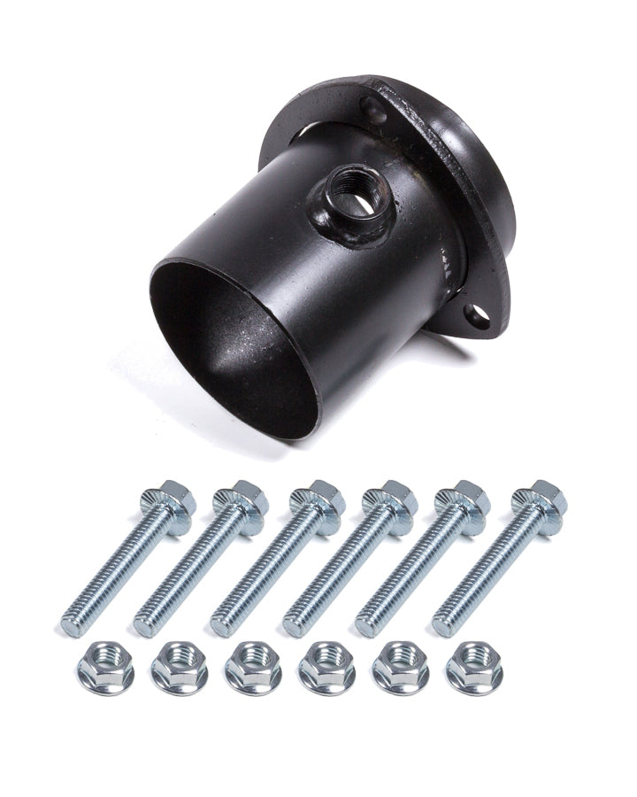 HEDMAN 21134 - 3in To 3in Collector W/O2 Sensor Bung B&S image