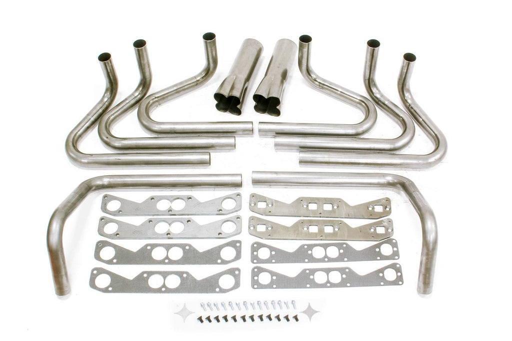 HEDMAN 65630 - 1-7/8in SBC Weld Up Kit- 3-1/2in Weld On Collecto image