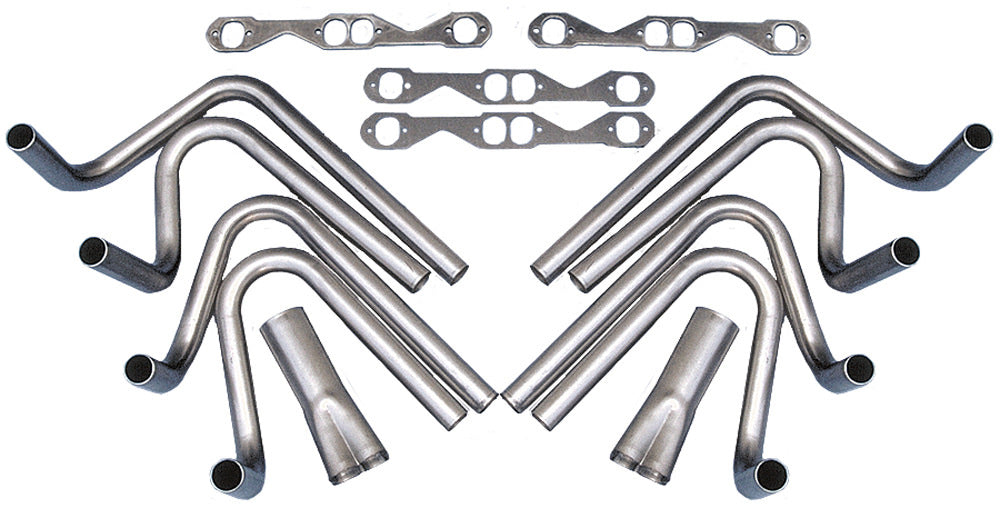 HEDMAN 65642 - 2in. SBC Weld Up Kit- 3.5in. Weld On Collector image