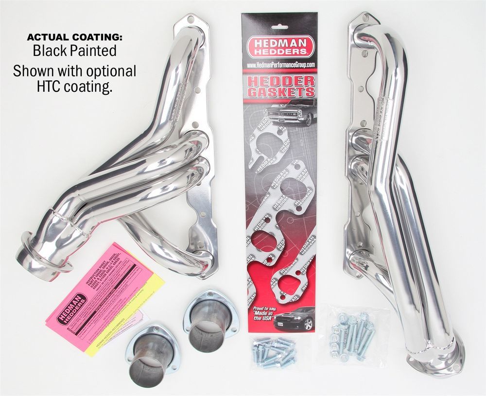 HEDMAN 69010 - 67-87 GM P/U Header 283-400 Mid Length 1-5/8 image