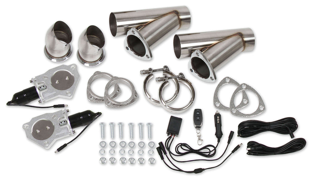 HOOKER 11051 - Exhaust Electric Cut-Out Kit - Dual 2.5in image